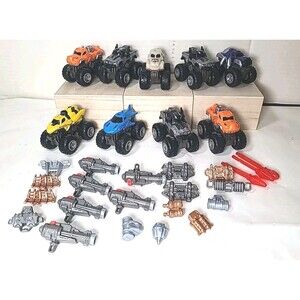 Huge Lot Zuru 5 Surprise Monster Trucks Mystery Ball 9 Trucks Misc Accessories
